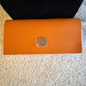 Tory Burch Orange Sunglasses Case NWOT